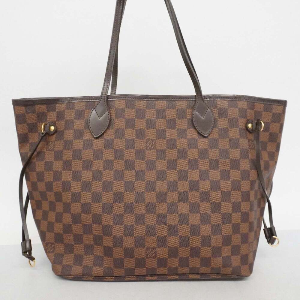 LOUIS VUITTON Authentic Brown Damier Neverfull MM Tote Bag - Picture 13 of 13